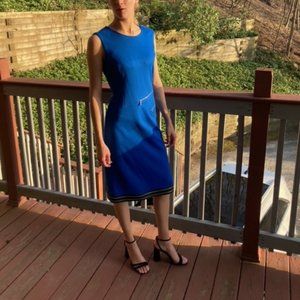 Size 8 Professional Dress in Royal Blue